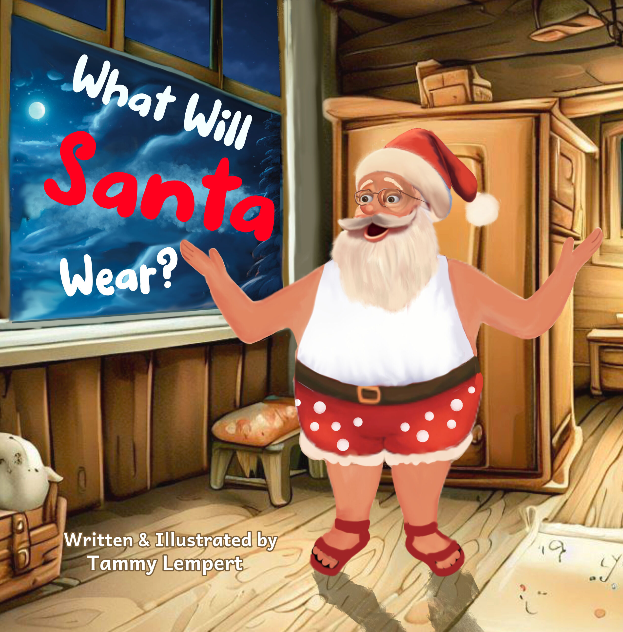 What Will Santa Wear - A Christmas picture book by Tammy Lempert
